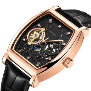 Business Men Automatic Mechanical Watch Full Steel Waterproof Sport Wrist Watches