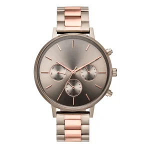 Business Men Watch Casual Style Stainless Steel Strap Luxury Multi Function Wrist Watches Women