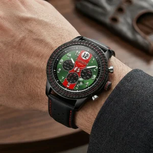 Business Men’s Luxury Automatic Mechanical Sapphire Crystal Stainless Steel Watch 3BAR Waterproof Sports Charm Cow