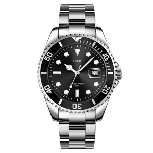 Business Quartz Waterproof Wristwatches Stainless Steel Band Luxury Minimalist Casual Watch