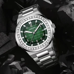Business Style Diamond Watch Night Light Waterproof Date Men’s Luxury Watch Top Quartz Men’s Watch Reloj