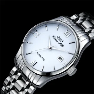 Butterfly Buckle Custom Dial Automatic Wrist Watch