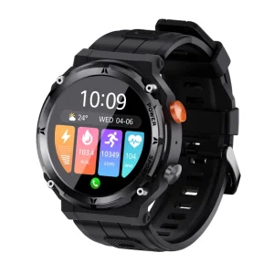 C21PRO 1.39′ Touch Screen Smartwatch Fitness Sports Monitor Big Battery 410mah Waterproof Outdoor Rugged Smart Watch