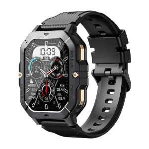 C28 2.02 Inch Big Screen Smart Watch 1 ATM Waterproof BT Call 410Mah Large Battery Outdoor Sports Smartwatch for Men