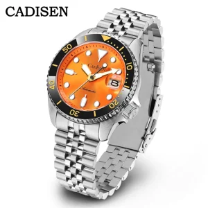 C8220M Men’s 20Bar Diver Retro Water Ghost Sapphire NH35 Automatic Mechanical Watch BGW9 Luminous