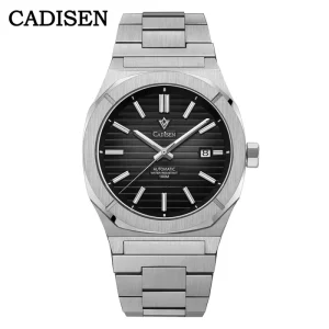 CADISEN Diver Watch 8200M, Sapphire, MIYOTA Movement, Automatic Mechanical Watch, 10Bar Waterproof, Luminous
