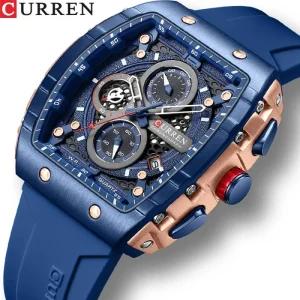 CURREN 8442 Men’s Watches Waterproof Sport Wrist Watch Chronograph Men Quartz Watches Relogio Masculino