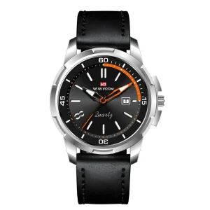 Calendar Timing 3ATM Waterproof Luminous Pointer Quartz Movement Orologio Al Quarzo Da Uomo Men Quartz Watch