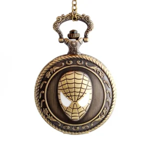 Cartoon Children Men Retro Classic Collection Gift Custom Memorial Nostalgic Flip Necklace Factory Anime Pocket Watch