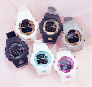 Children Watch Sport Kids Watch Silicone Strap Waterproof LED Digital Watch for Student Girl Boy Wristwatch Clock WT2275