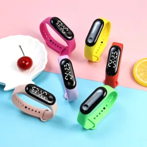 Children Women Men Touch Screen LED Sports Watch Electronic Waterproof Bracelet Men Kids Digital LED Watch