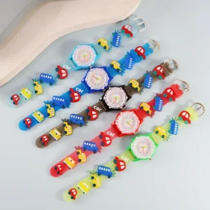 Children’s Watches with Basic Time-Telling Functions, Car Shape