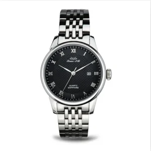China Factory Custom Quartz Automatic Movement Wrist Watches, Stainless Steel, Unique Men’s Watches