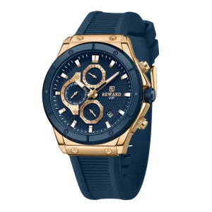China Watches Round Alloy Luxury Sport Watch Men Chronograph Custom logo Fashion Reloj Para Hombre Deportivo