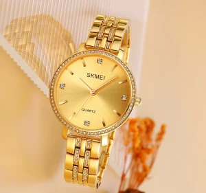 Chinese Original Quartz Watch Waterproof Analog Wristwatch for Women and Girls 3 ATM