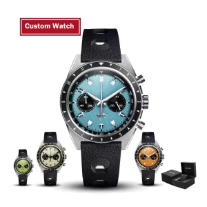 Chronograph 5ATM Watch Men Wrist Waterproof
