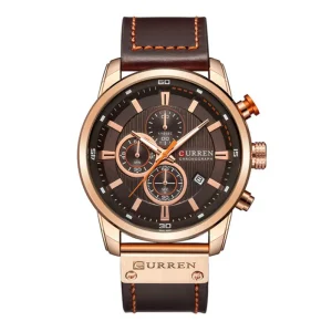 Chronograph Quartz Watch Men Sports Watches Male Wrist Watch Clock Relogio Masculino 8291