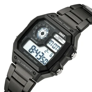 Chronograph Waterproof Digital Watch for Boys Luminous Watch for Women LED Digital Watch