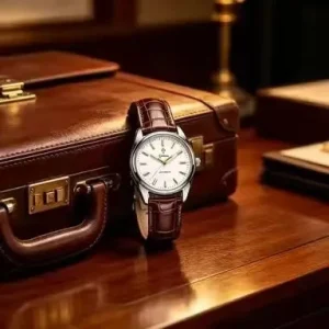 Classic Business Automatic Mechanical Wrist Watch Men Stainless Steel Waterproof Luxury Watch