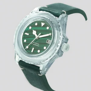 Classic Clear Gems Case Men Wristwatch Custom Logo Luxury Luminous Automatic Mechanical Watches