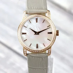 Classic Fashion Watches Diamond Encrusted Dial Designs Wristwatches for Business and Casual Wear Women’s Watches
