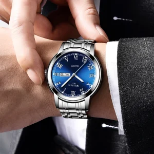 Classic Luxury Business Fashion Men Watch Waterproof Luminous Quartz Watch Retail