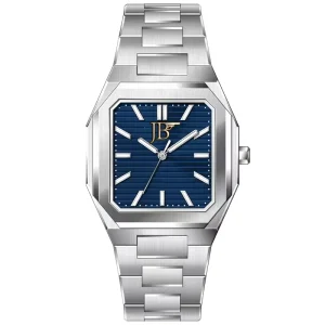 Classic Luxury Fashion Sport Men’s Stainless Steel 10 Bar Water Resistant Luminous Skeleton Mechanical Watch
