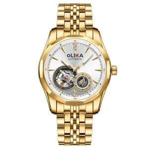 Classic Men’s 40MM Dial Stainless Steel Waterproof Water Resistant Antique Automatic Mechanical Business Watch