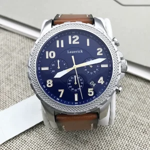 Classic Simple Lightweight Leather Strap Watch For Men Stainless Steel Case Water Resistant 50M Luxury Reloj Para Hombre