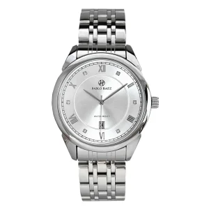 Classic Style Men’s Business Quartz Watch Waterproof Luminous Calendar Stainless Steel Men’s Wrist Watch