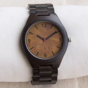 Classic Wooden Strap Watch Quartz Watches for Men and Women Wood Band Watch