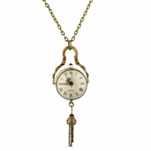 Classic clear Ball Glass Sphere Design Japan Movt Quartz Pocket Watch