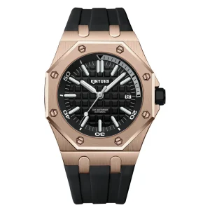 Classical Design Luxury Watch Tourbillon Movement Custom Logo Automatic Mechanical Watch Men Alloy Silicone
