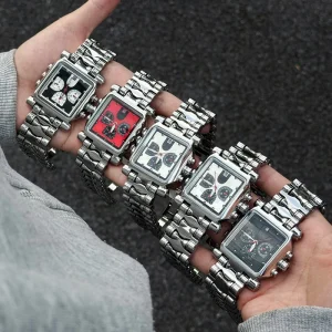 Color Dial Luxury Watches Men Can Do Your Logo Branding Waterproof Stainless Steel Wrist Classic Quartz Watch