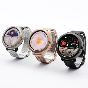 Compass GPS Smart Watch DM76 BT Call 1.32 Inch AMOLED 50M Waterproof Fitness Tracker Women