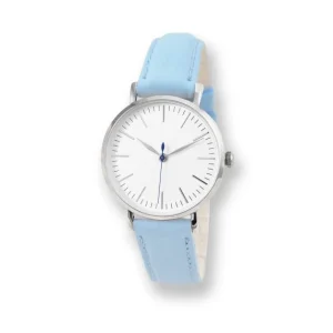 Create Your Own Brand Luxury Fashion Minimalist Unisex Watch with Stainless Steel & Leather Band 20mm Glass Dial