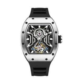 Creative Luminous Sports Waterproof Men’s Automatic Mechanical Watch with Skeleton Design Mechanische Uhr