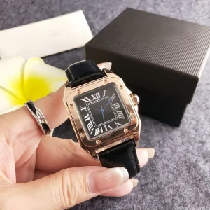 Cross border spot watch thin strap simple exam special quartz strap student mechanical watch