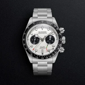 Custom 10atm Luxury Handing Winding Pilot Mechanical Automatic 316L Stainless Steel Vintage Watch Men