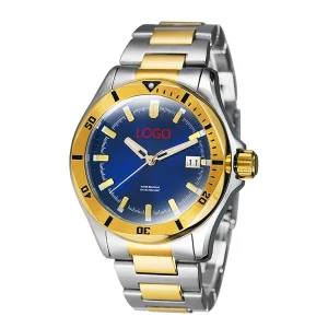Custom 500M Diver Watch Stainless Steel Luminous Mechanical Movement Wrist Watch Men