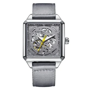 Custom Automatic Mechanical Watch for Men High End Business Waterproof Stainless Steel Wristwatch