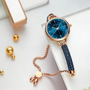 Custom Brand Ladies Wrist Watches with Bracelet, Reloj Mujer