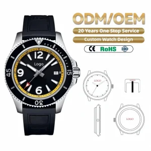 Custom Branded Diver’s Luxury Mechanical Watch for Professional Men