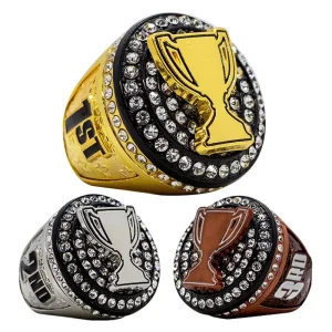 Custom Championship Rings for Youth Football Softball Basketball Baseball for Wedding Gift Idea Engagement