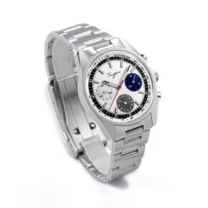 Custom Dome Sapphire Vintage Classical 5atm Mechanical Stainless Steel Pilot ST1902 Hand Winding Watch Men