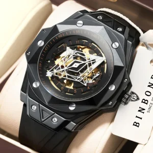 Custom Exquisite Fashion Trend Men’s Automatic Mechanical Watch Sports Waterproof Business Men’s Watch