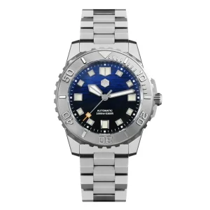 Custom High Quality Helium Escape Sapphire 1000m NH35 Mechanical Automatic Stainless Steel Diver Dive Watch