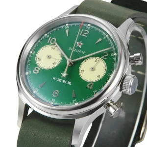 Custom High Quality Low Moq Dome Sapphire Glass Oem pilot Outdoor Sport Seagull Chronograph Watch Man for Sale
