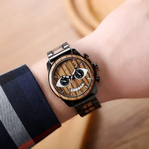Custom Logo Custom Luxury Quartz Watches Wood Watch