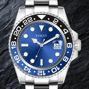 Custom Logo Designer Stainless Steel Luxury Thin Classic Brand Montre Quartz Hand Watch for Men